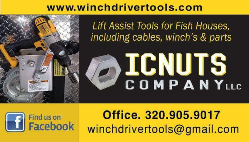 Fish House Led Lighting  ICNuts Company LLC Cordless drill winch system  for fish houses.