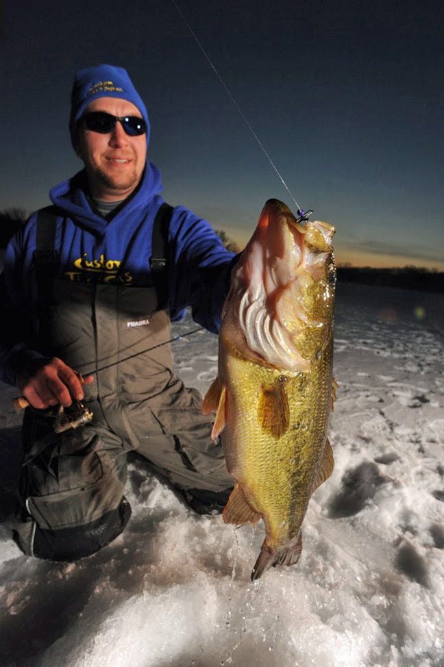 Bass Ice Fishing