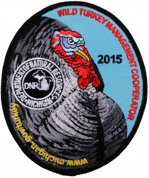 2015 michigan DNR turkey hunting patch